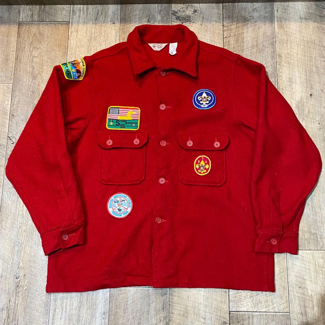 トップス 70s Boy Scouts wool jacket 48