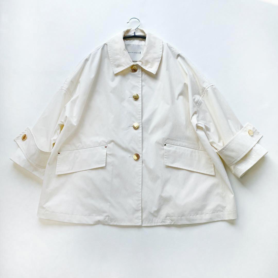 24SS マッキントッシュ　ハンビージャケット　EX　ホワイト金ボタン