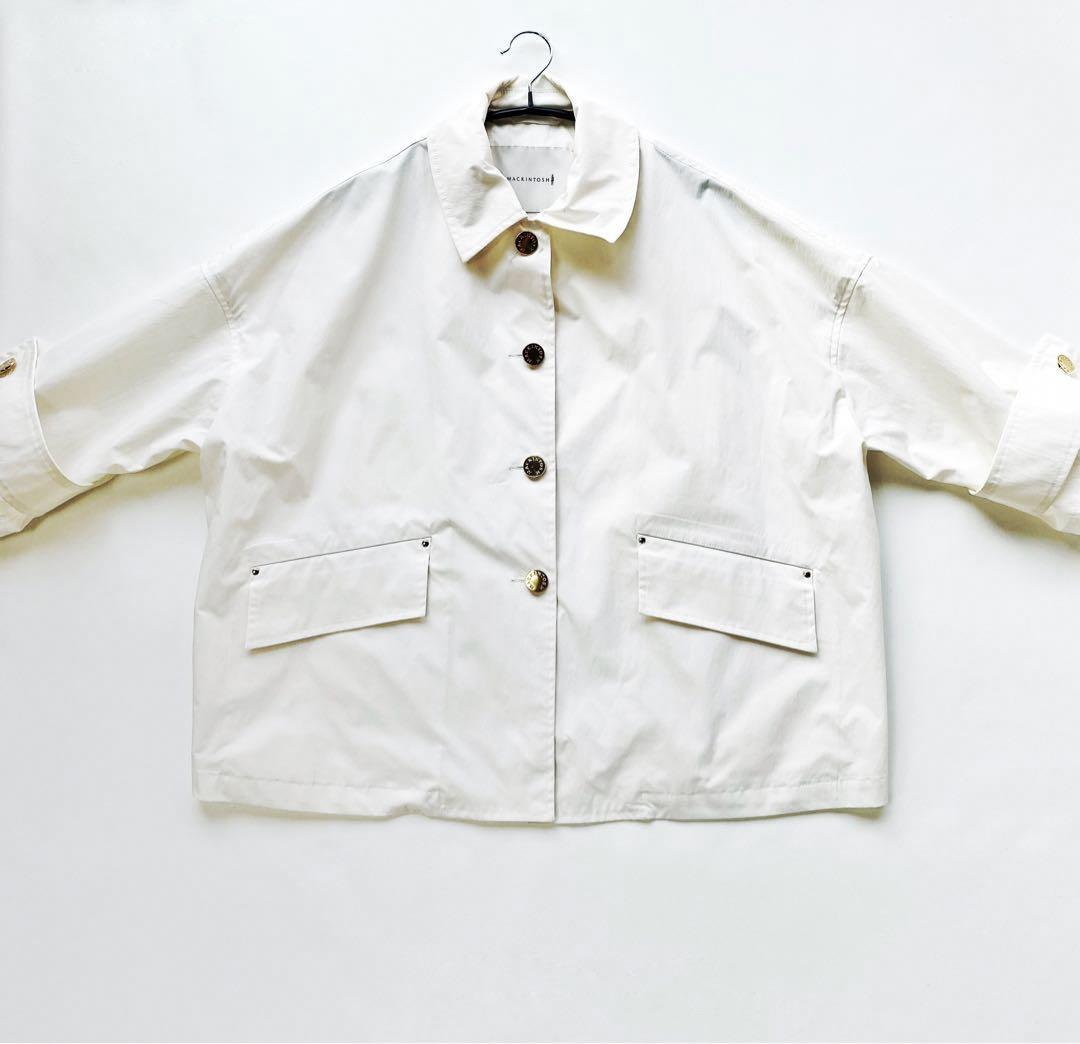 24SS マッキントッシュ　ハンビージャケット　EX　ホワイト金ボタン