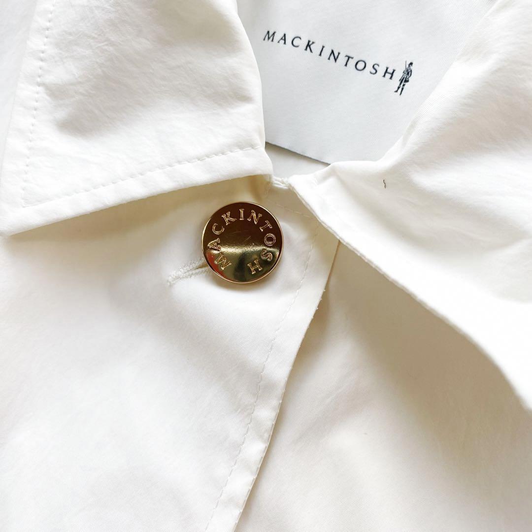 24SS マッキントッシュ　ハンビージャケット　EX　ホワイト金ボタン