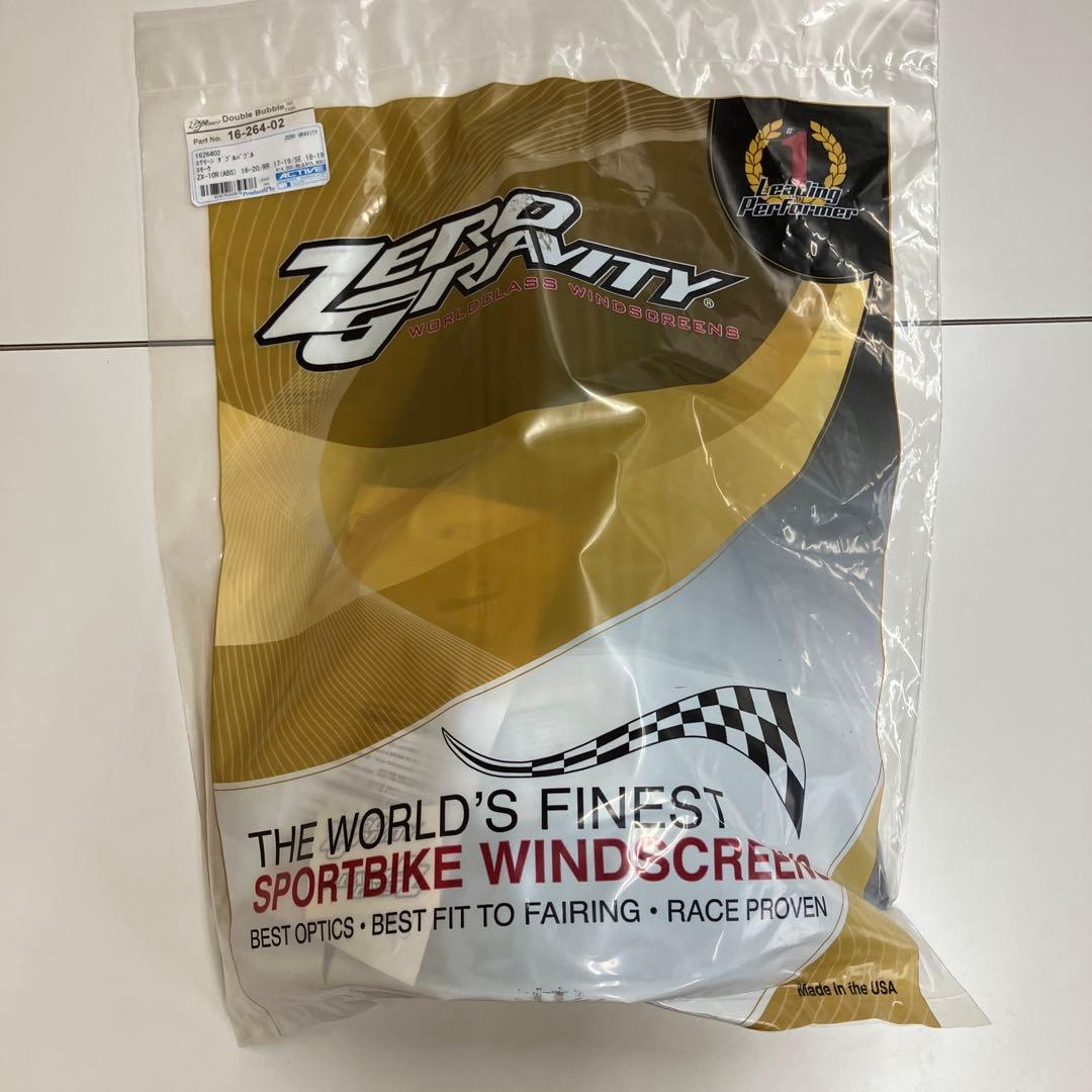 未使用 ゼロ グラビティ ZX-10R スクリーン スモーク 16-18