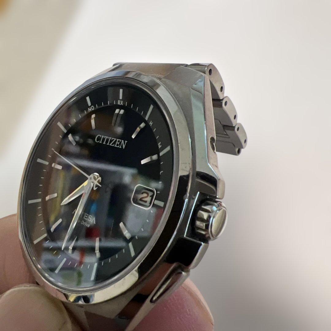 CITIZEN ATTESA ATD53-3052 エコドライブ 電波ソーラー