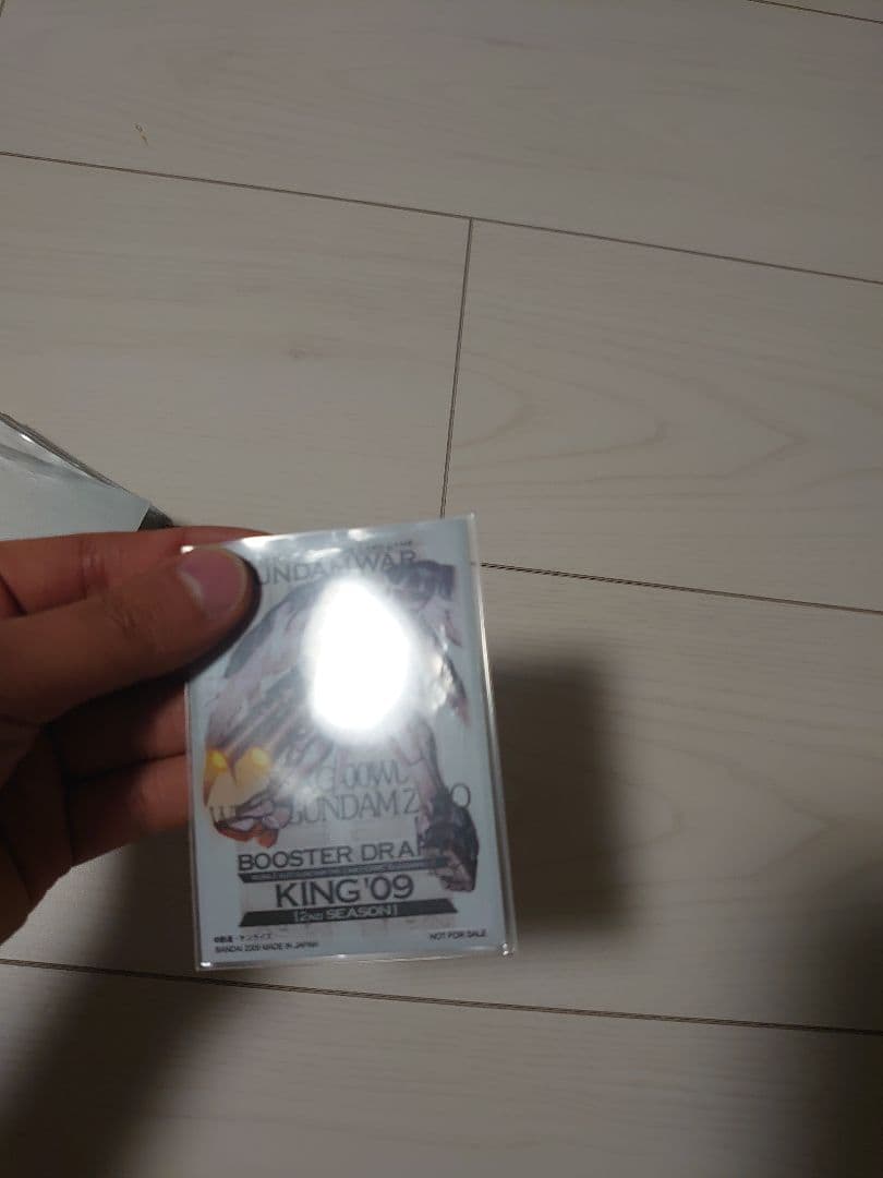 マ*鳥様 ウイングガンダムゼロカスタム スリーブ ガンダムウォー 大会優勝景品