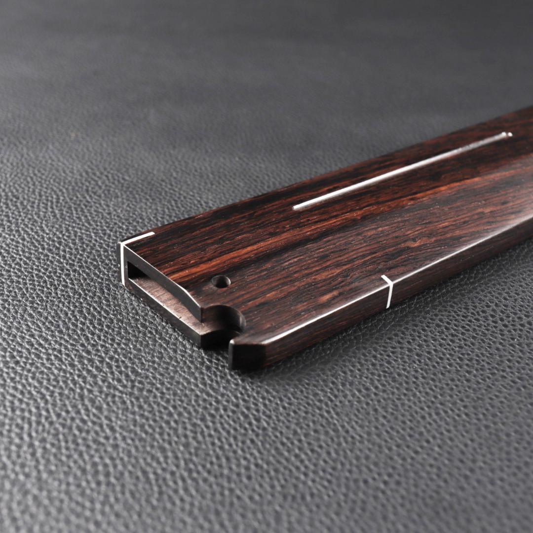 鞘 柳刃包丁 専用の鞘 アフリカ黒檀 尺（刃渡り300mm）サイズ専用 黒檀