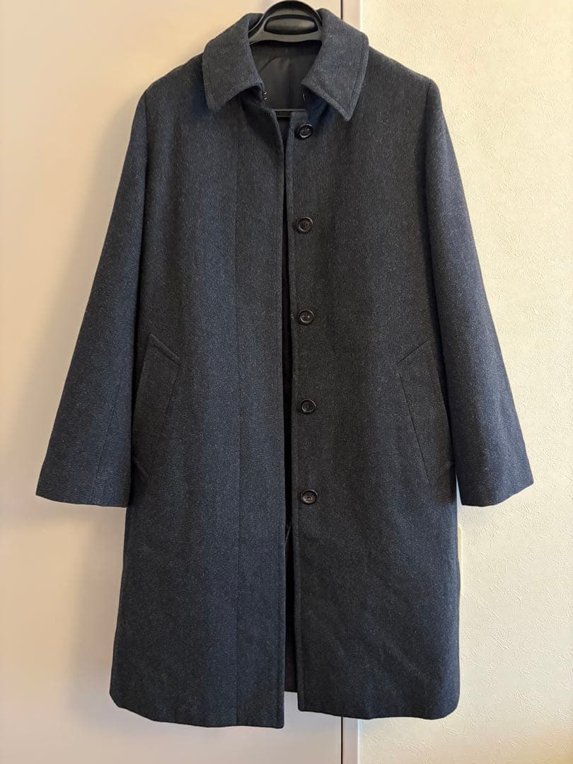 MARGARET HOWELL ウールロングコート チャコール I