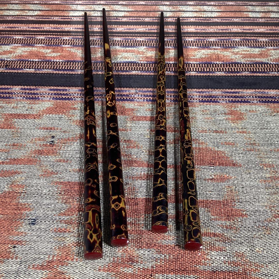 『フォロうー特価』　津軽塗　箸　夫婦箸