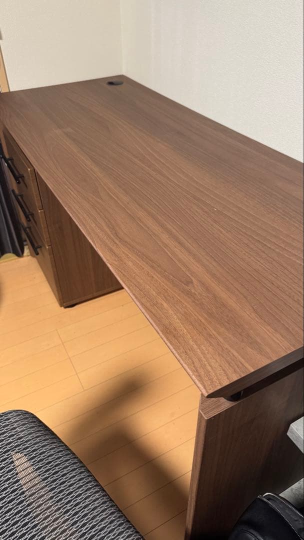 ニトリ L字型 システムデスク ラボーロ 140 MBR