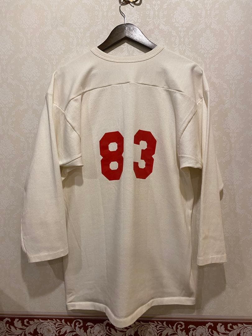 60s 70s フットボールT アメフト スウェット ミントコンディション