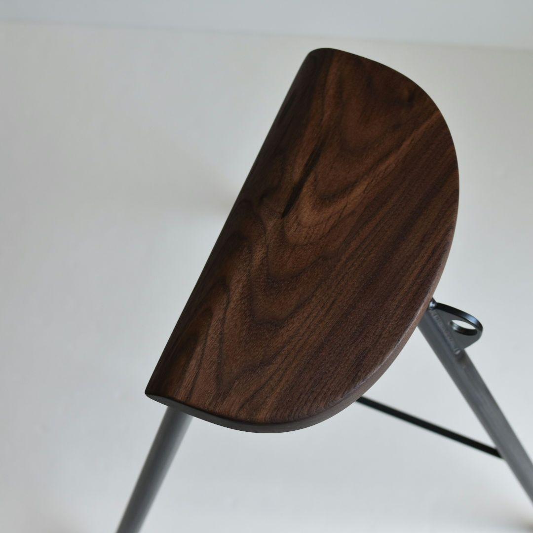 111 ウォールナット ハンドメイド スツール 腰掛け 椅子 furniture