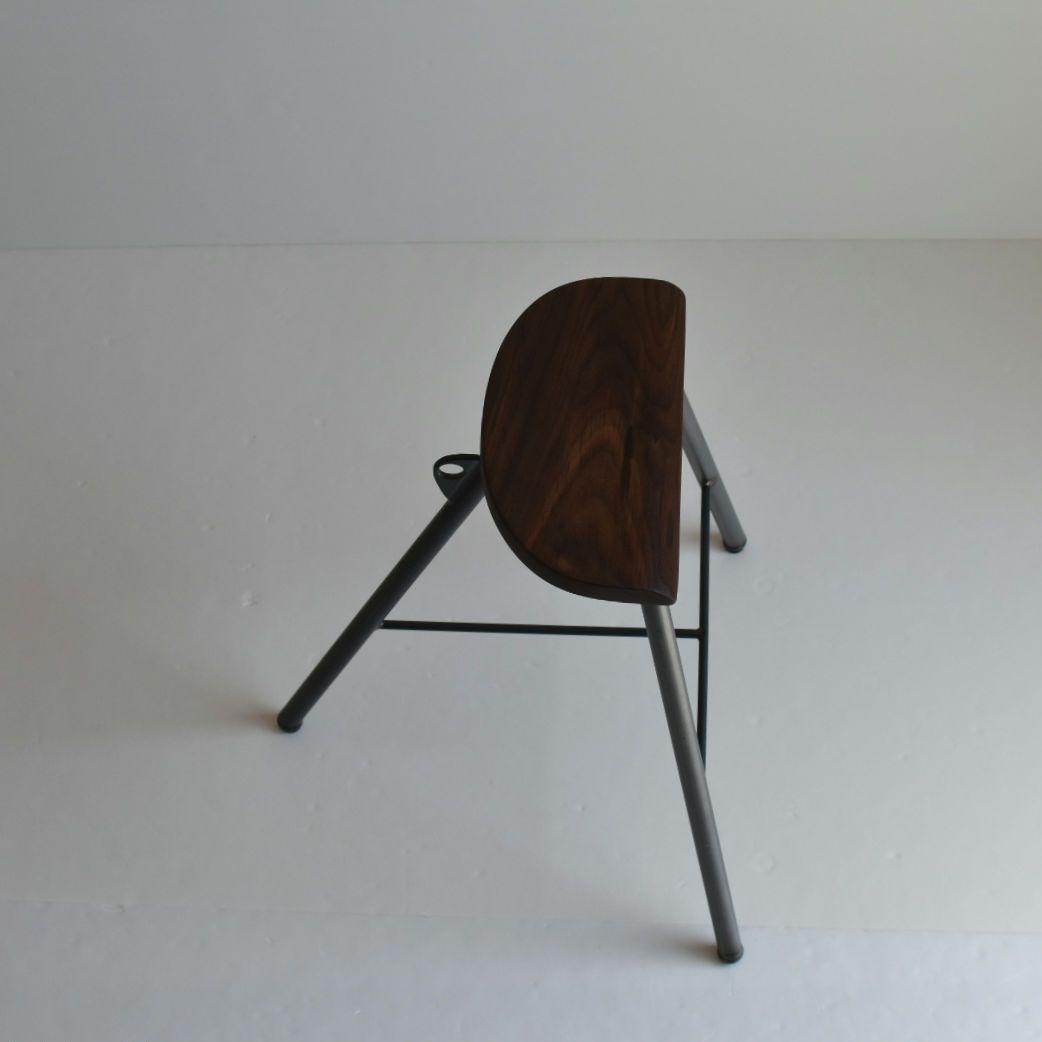 111 ウォールナット ハンドメイド スツール 腰掛け 椅子 furniture