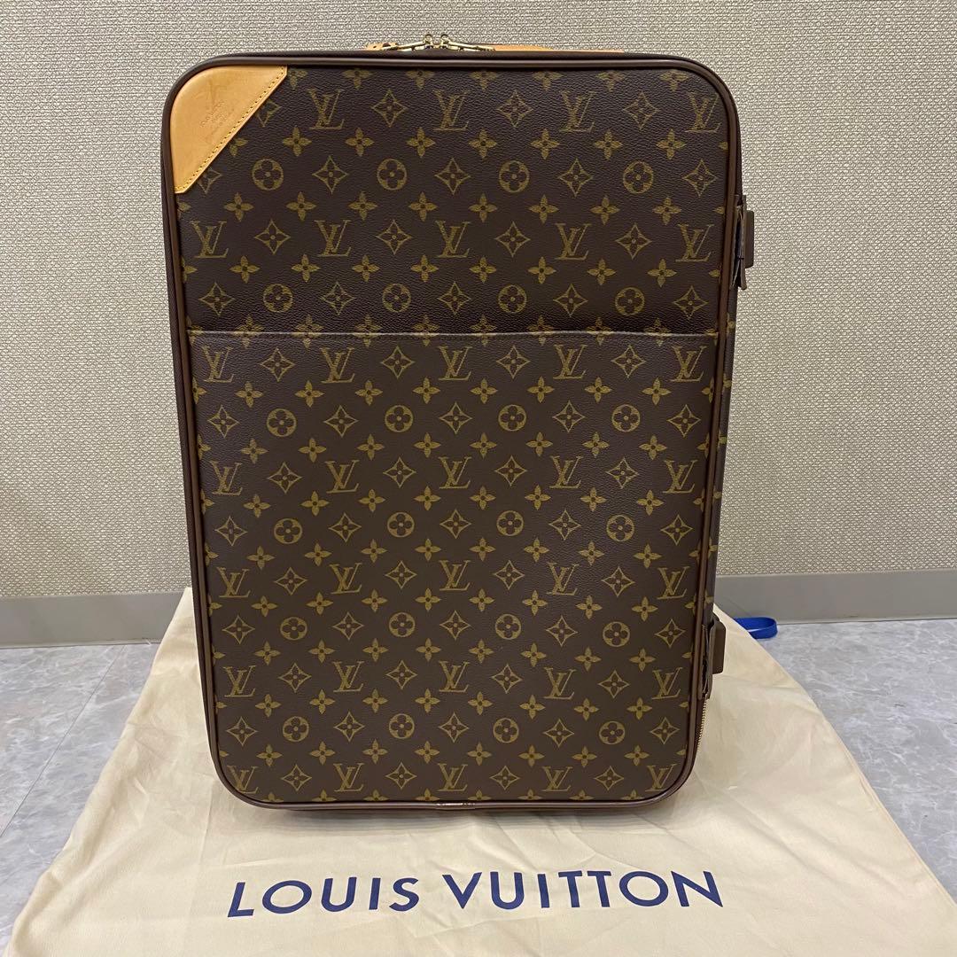 LOUIS VUITTON モノグラム ペガス60 キャリーバッグ 旧型