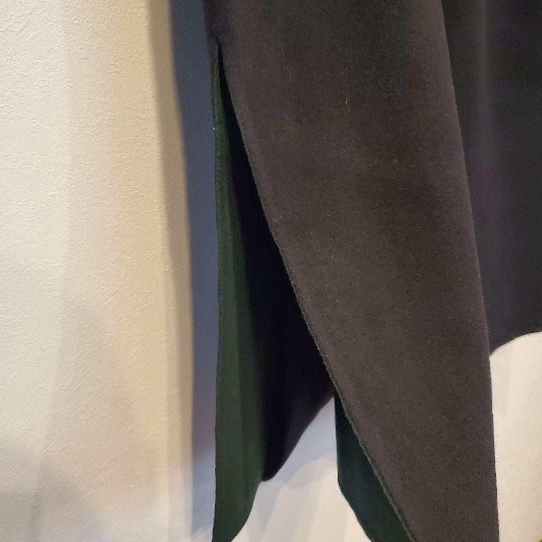 ENFOLD エンフォルド ノーカラーウールコート 新品