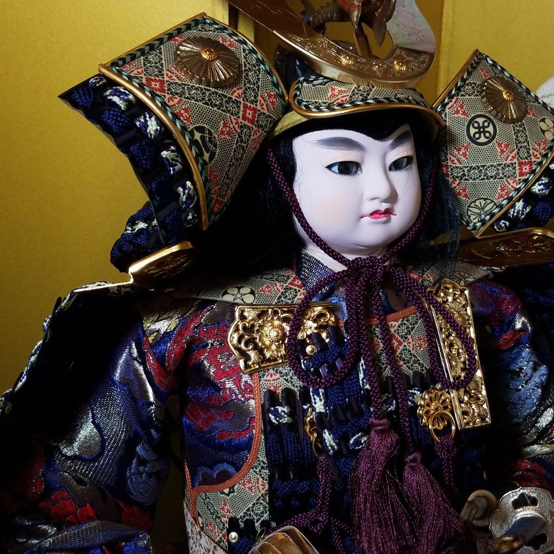 五月人形　子供大将三段飾り