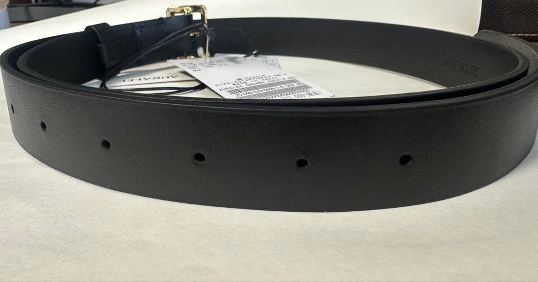 Auralee square buckle belt スクエアバックルベルト