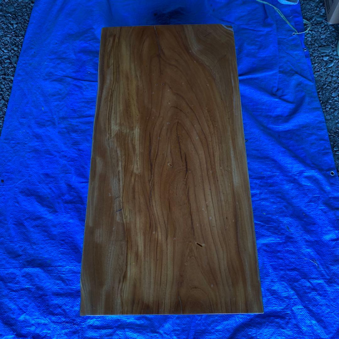 ② 座卓 ダイニング テーブル 天然木 一枚板 ちゃぶ台