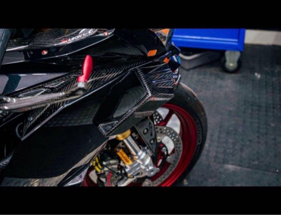 ZX25R/ZX4R サイドウイングレット風