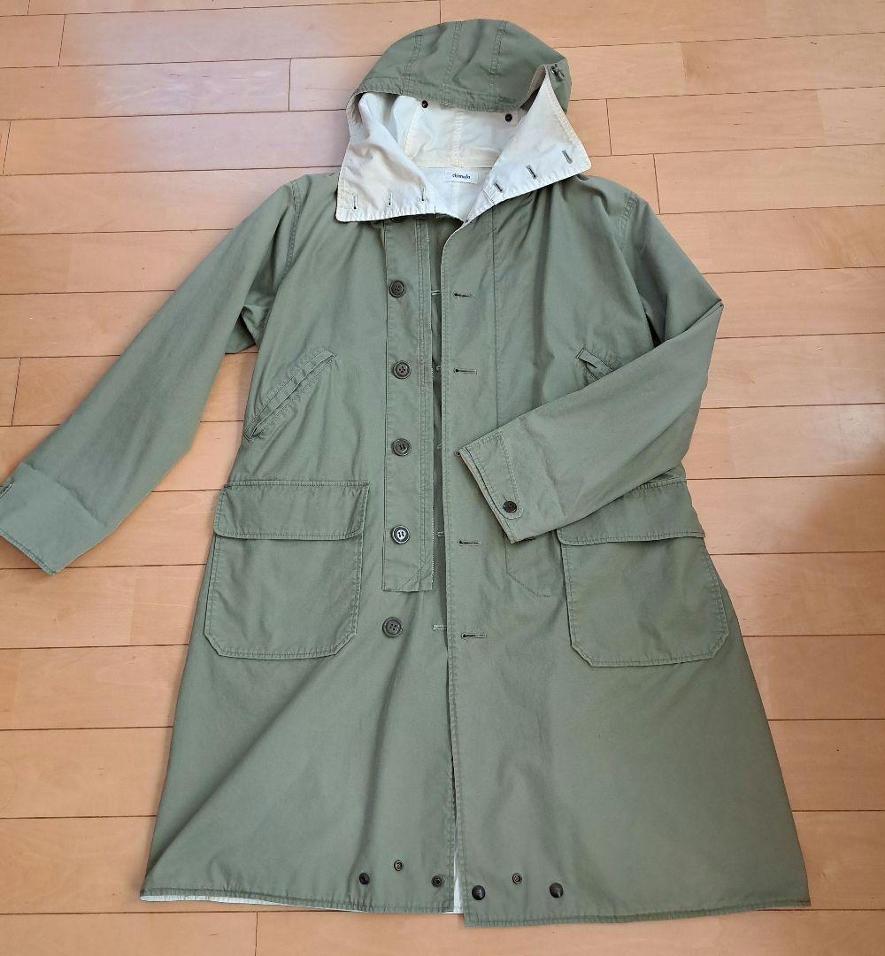j.s.luxe chimala チマラ コットン ミリタリー フーデッドコート