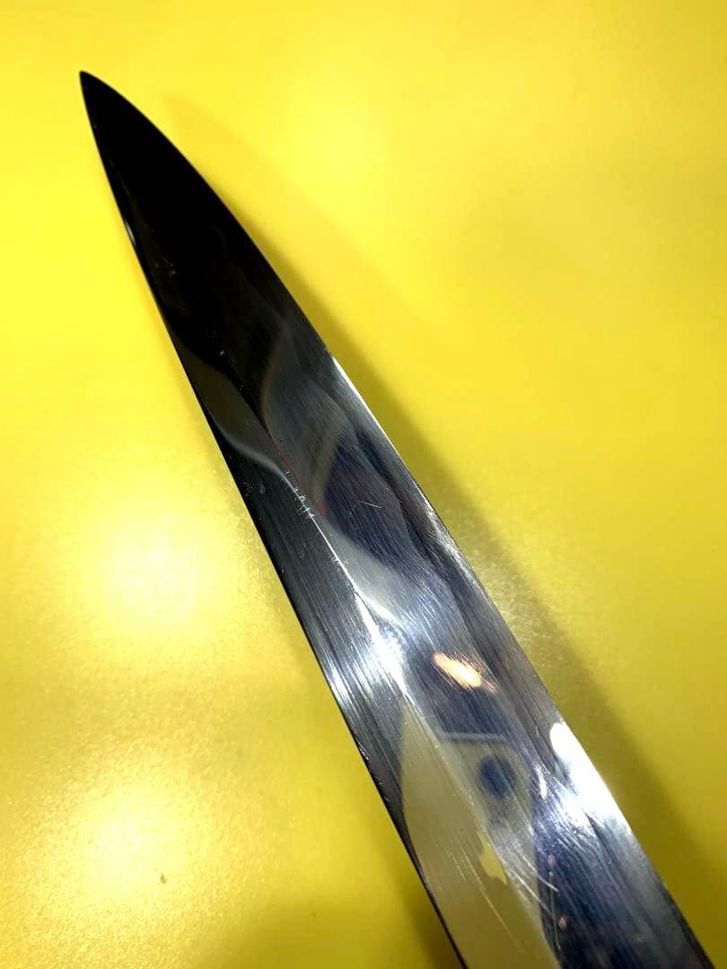 鍔屋　柳刃包丁　本鍛錬　刃渡り27cm　（特別価格）