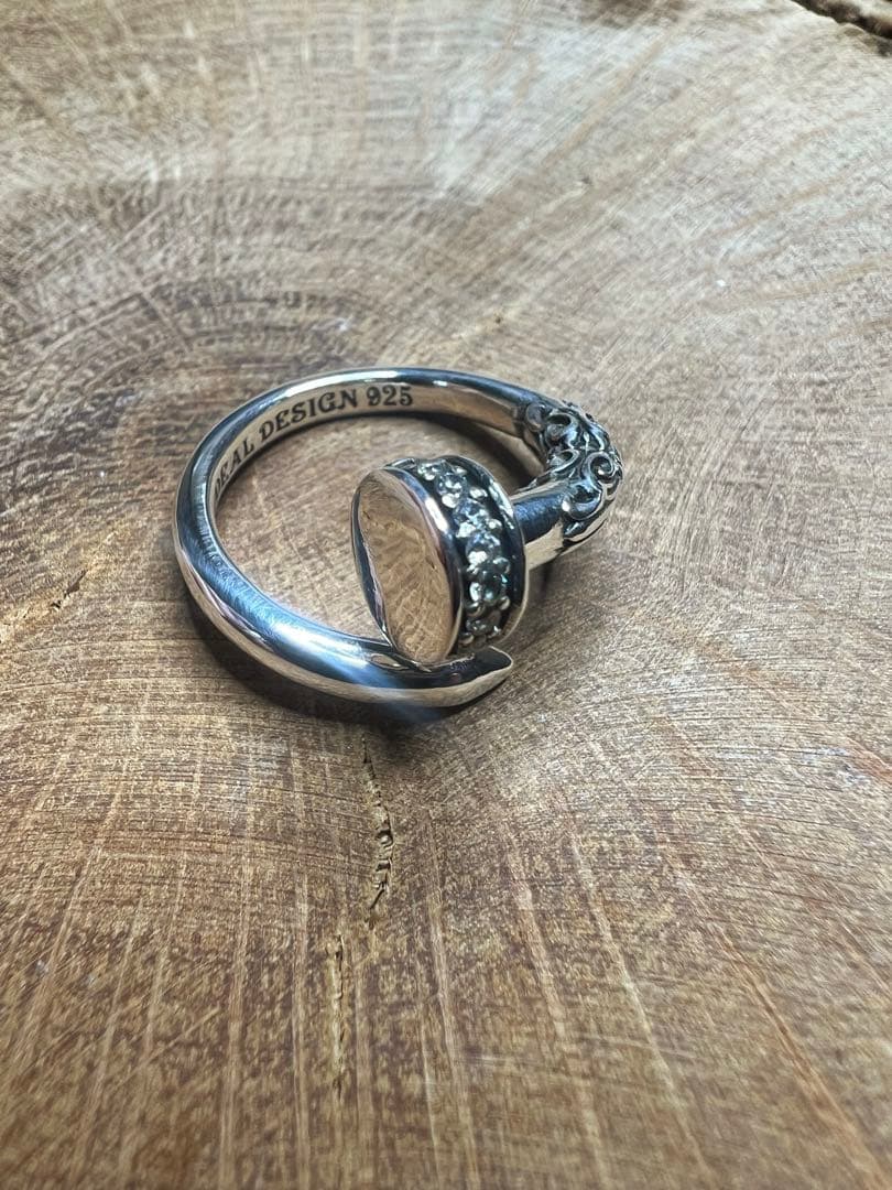 【DEAL DESIGN】 ゲート ネイルリング シルバー925