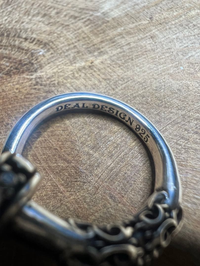 【DEAL DESIGN】 ゲート ネイルリング シルバー925