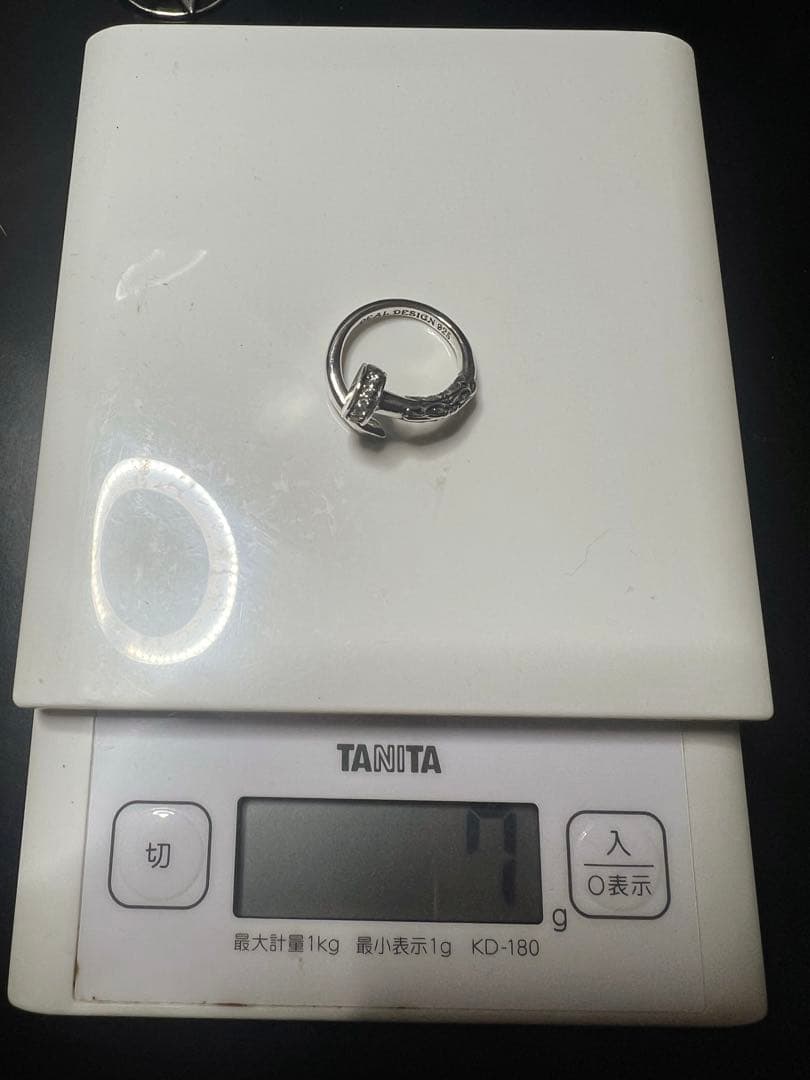 【DEAL DESIGN】 ゲート ネイルリング シルバー925