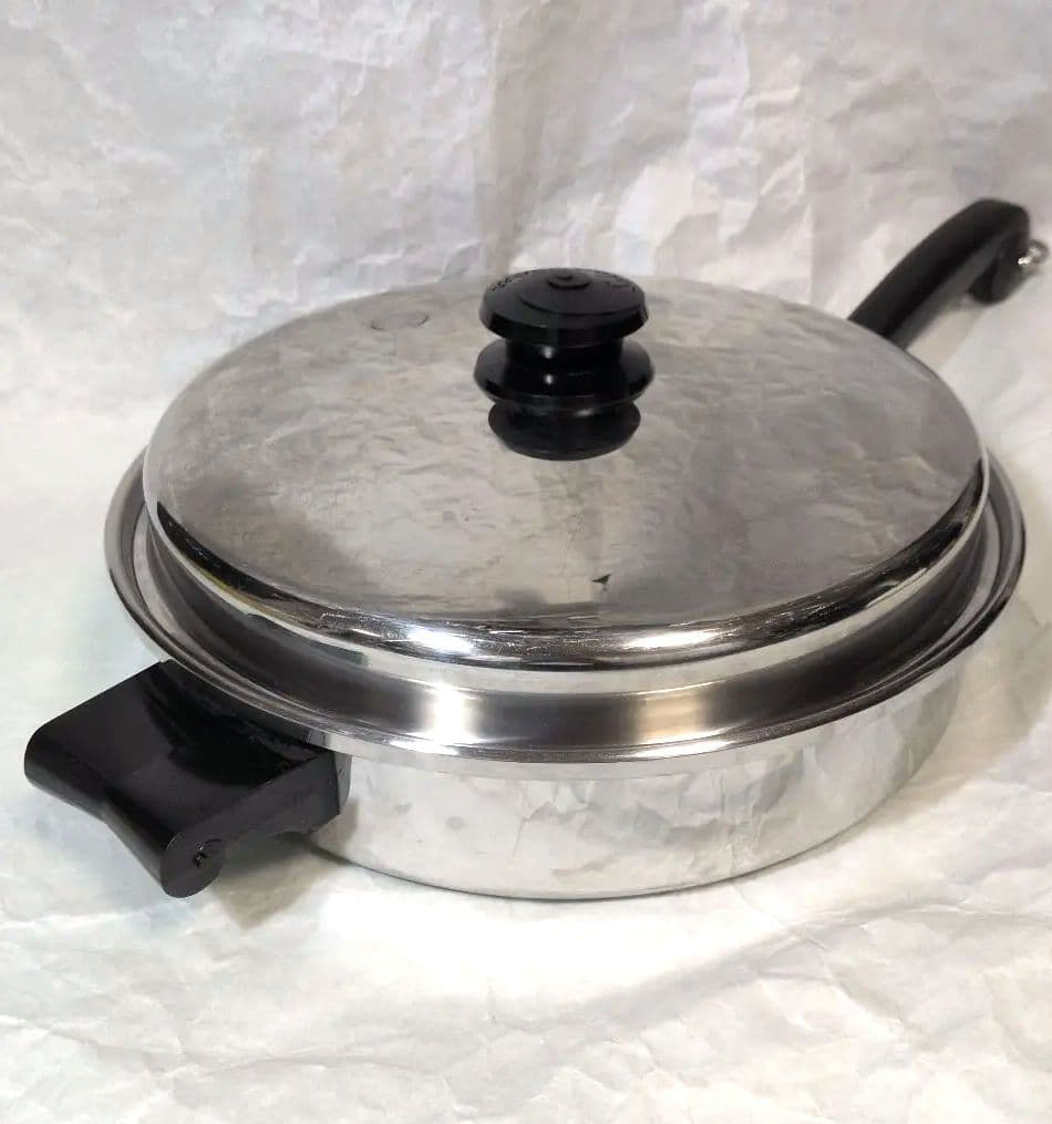 Saladmasterサラダマスター激レア 大型蓋付きフライパン 片手鍋 未使用