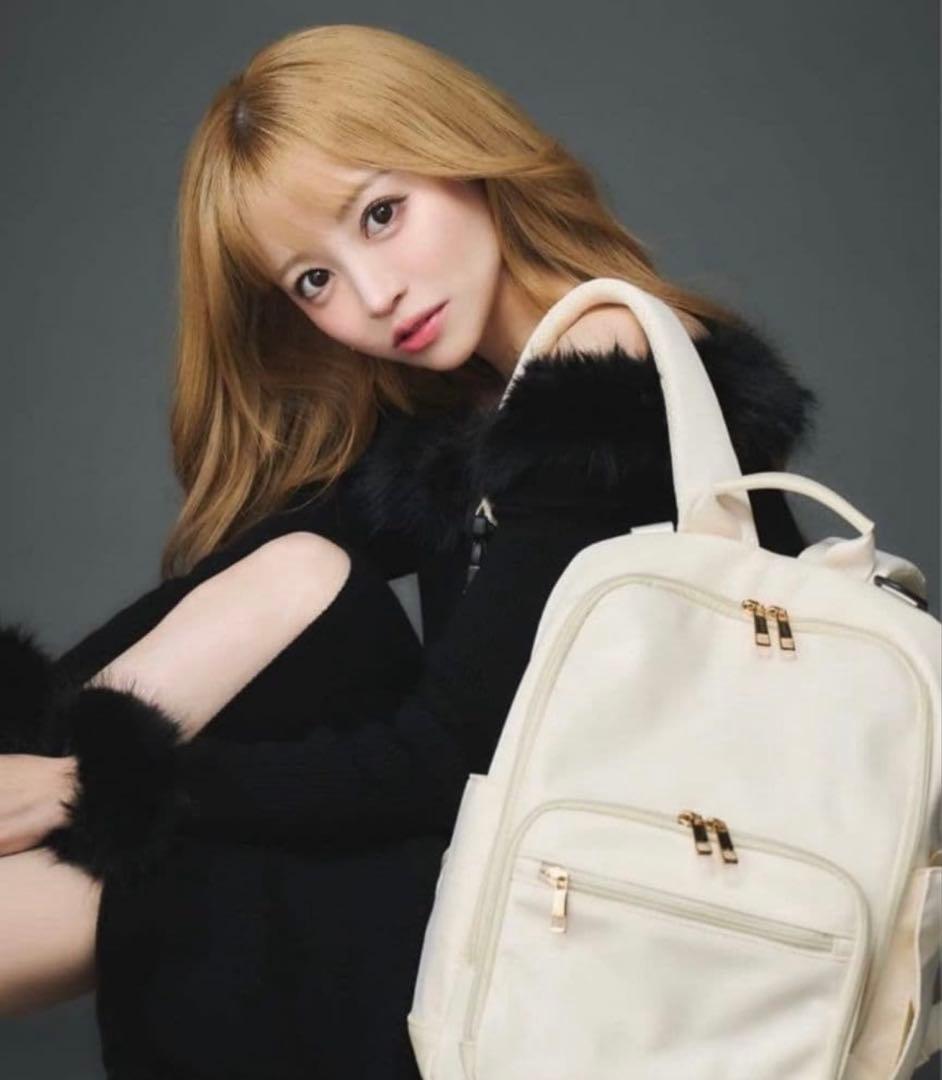 Emiria ホワイト Sリュック elegant backpack