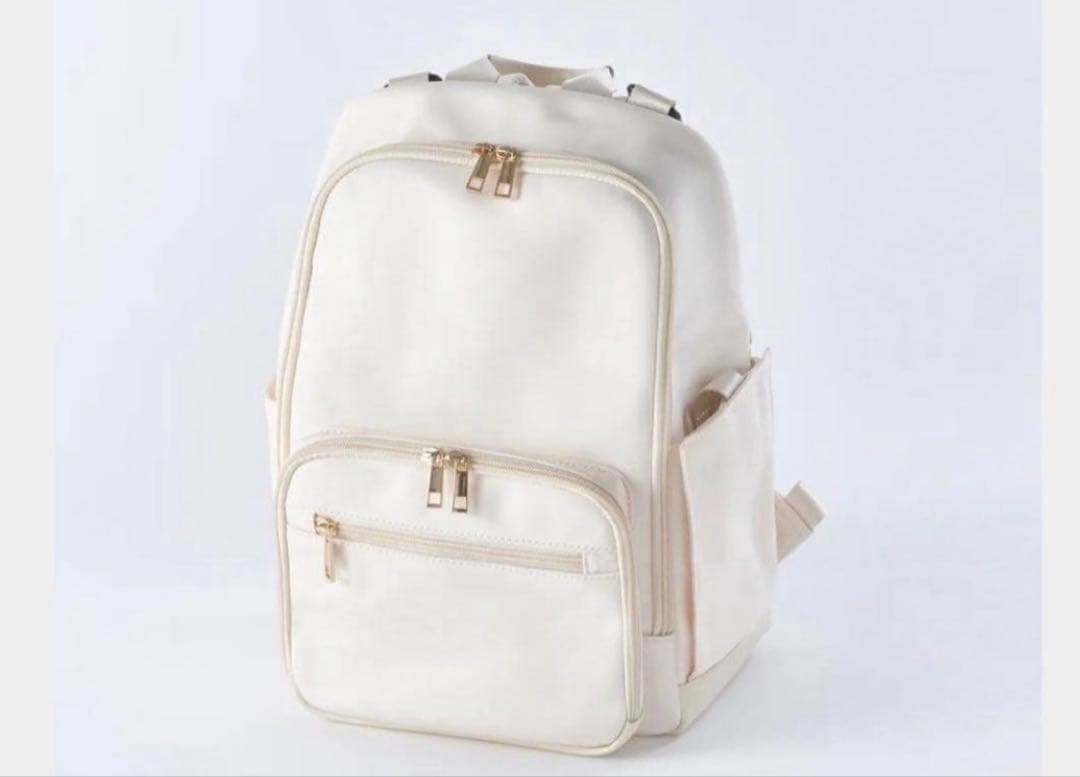 Emiria ホワイト Sリュック elegant backpack