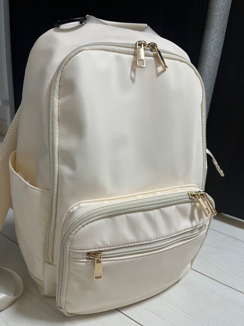 Emiria ホワイト Sリュック elegant backpack