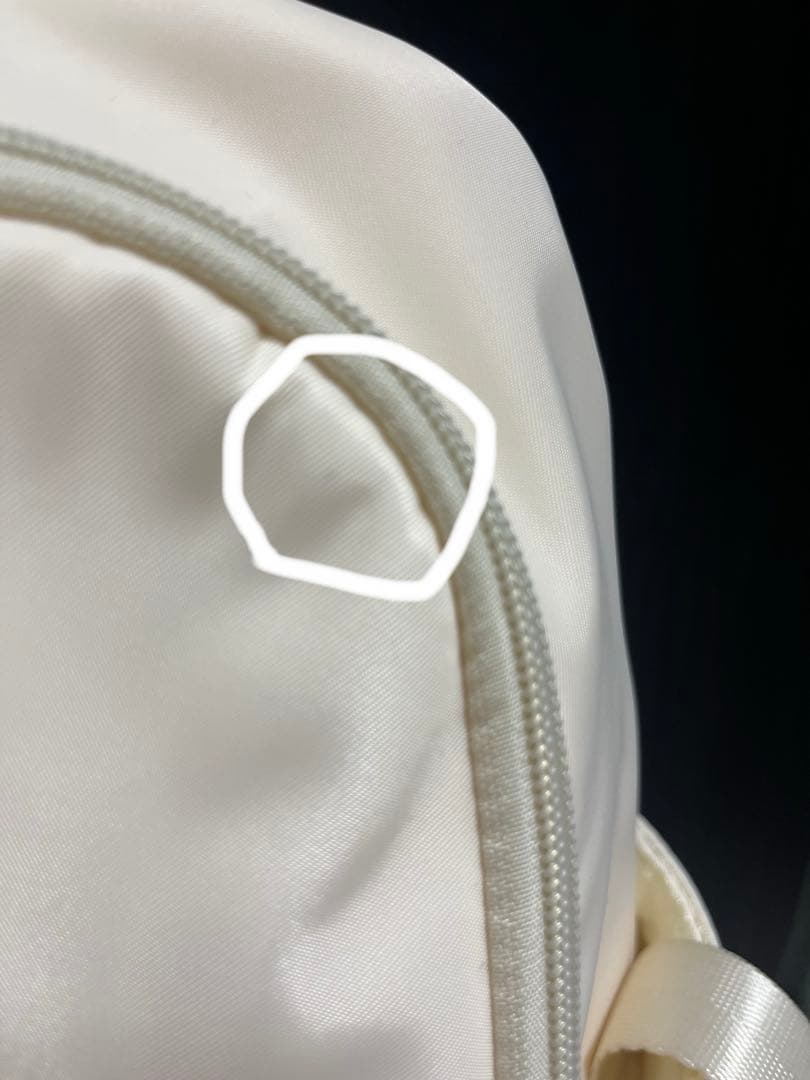 Emiria ホワイト Sリュック elegant backpack