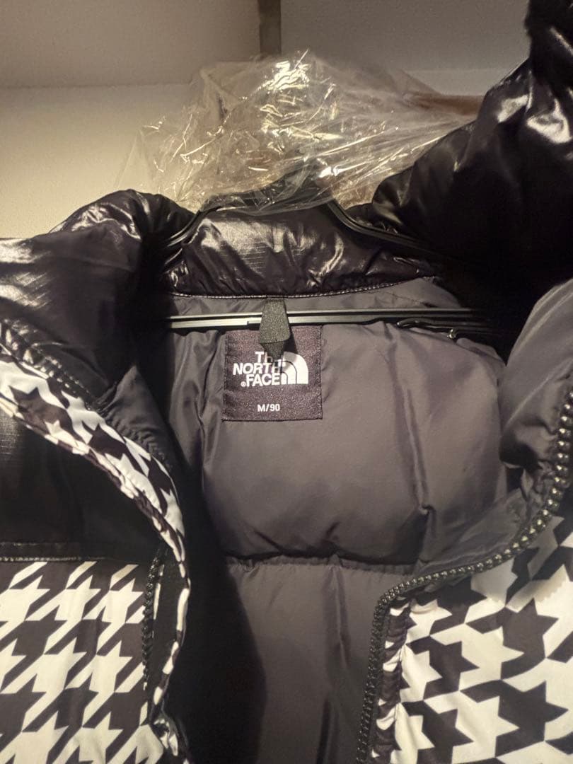 THE NORTH FACE ハウンドトゥース ダウンベスト M