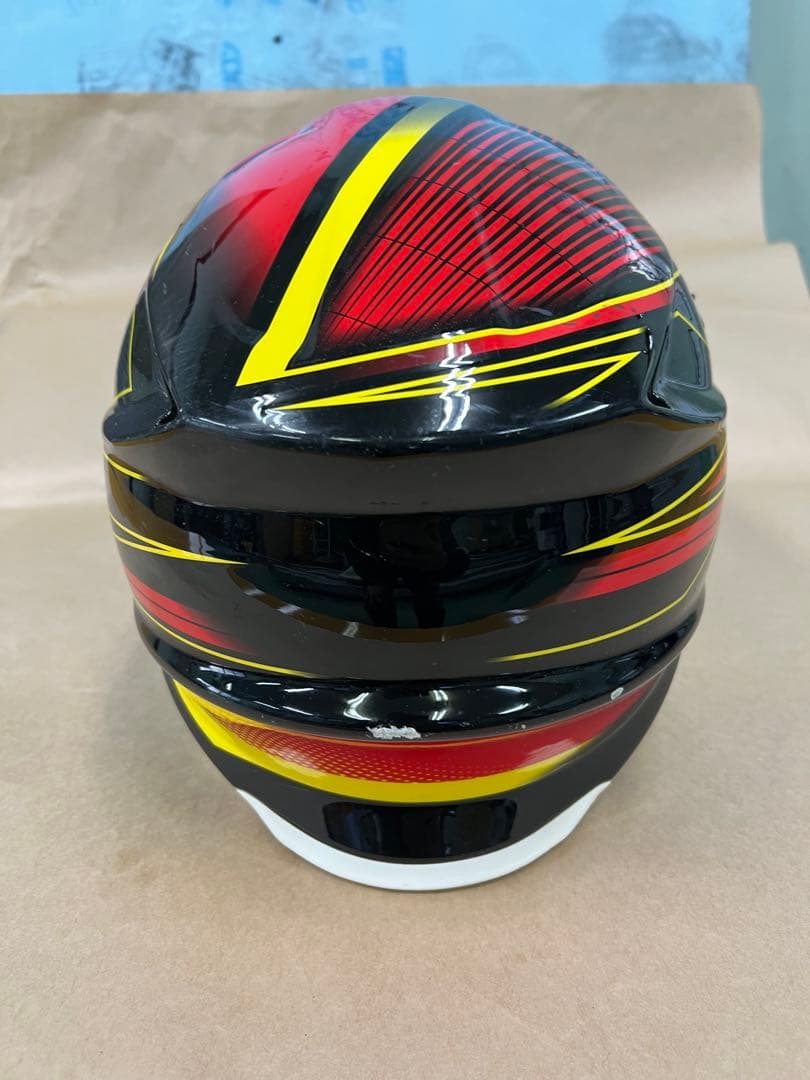 SHOEI フルフェイスヘルメット レッド/ブラック/イエロー