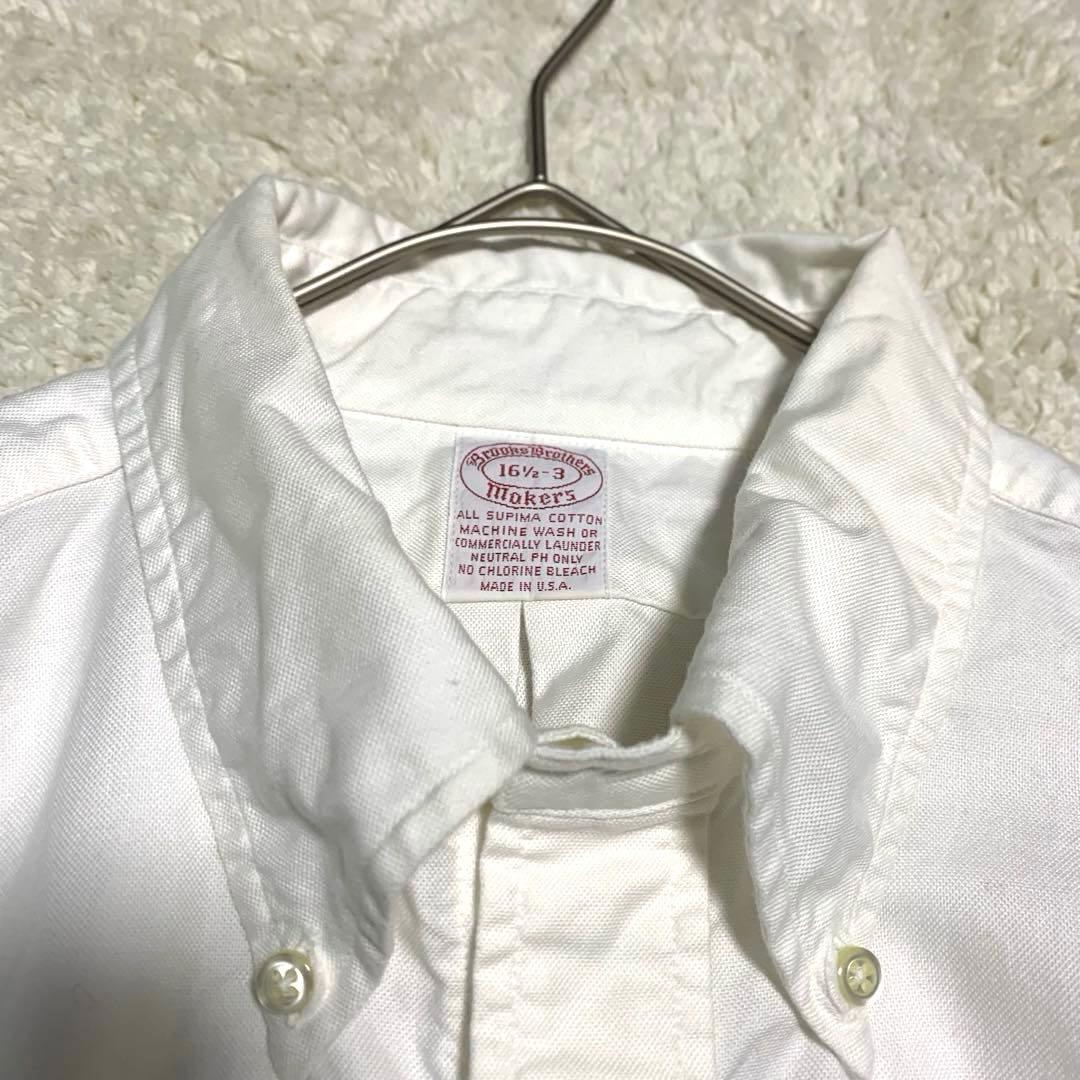 Brooks Brothers ボタンダウン 長袖シャツ makers USA製