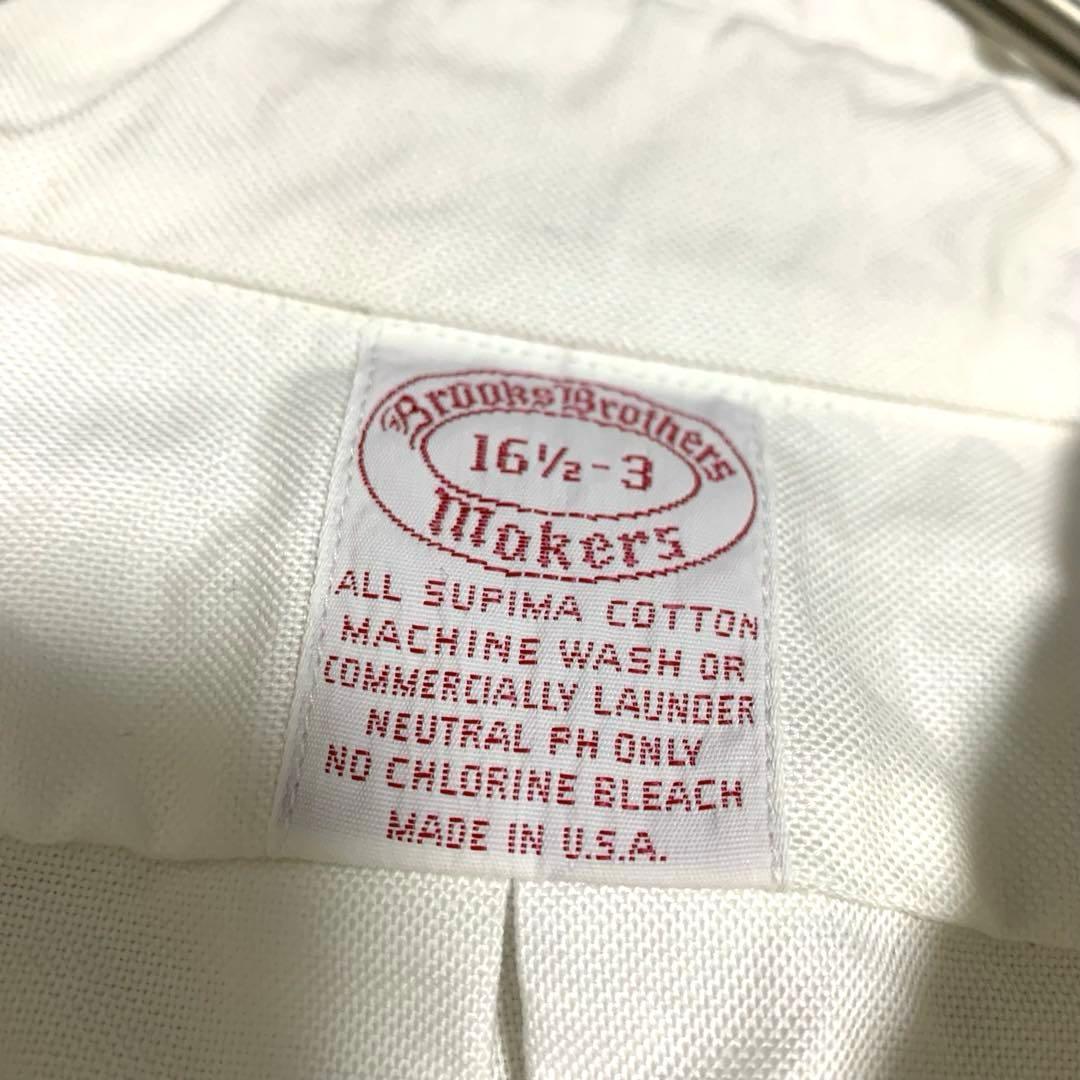 Brooks Brothers ボタンダウン 長袖シャツ makers USA製