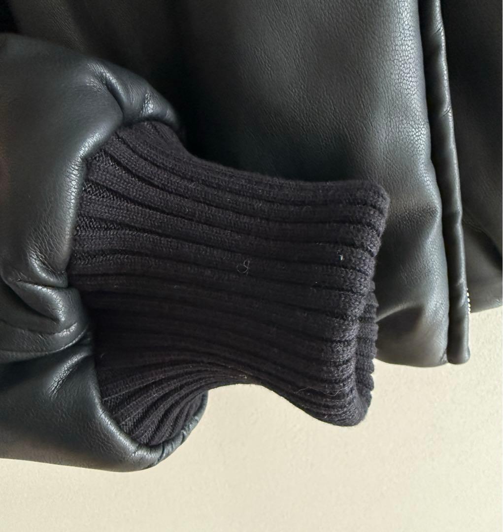 Acne studios レザー ボンバージャケット アウター ダウン