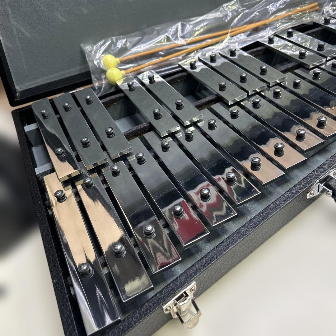 6309【錆なし程度良好】Saito グロッケン D-10