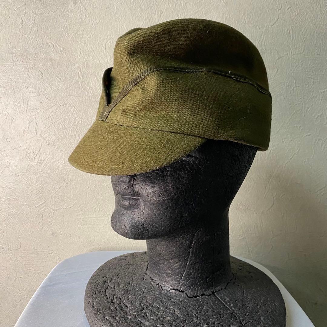 40s 大日本帝国陸軍省　日本陸軍　略帽　国民帽　日本兵　帽子　戦時中 ww2