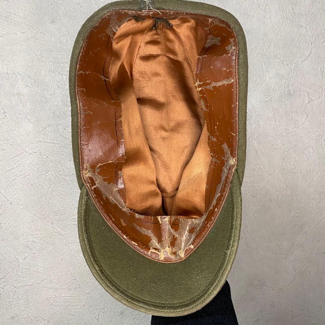 40s 大日本帝国陸軍省　日本陸軍　略帽　国民帽　日本兵　帽子　戦時中 ww2