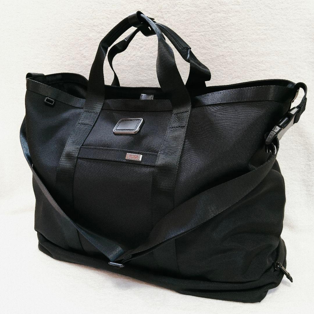 ほぼ新品 TUMI ALPHAアルファ キャリーオールトート ブラック