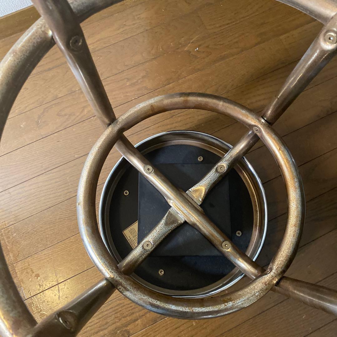 1324❣️コカ・コーラ ハイチェア Cocacola 回転椅子