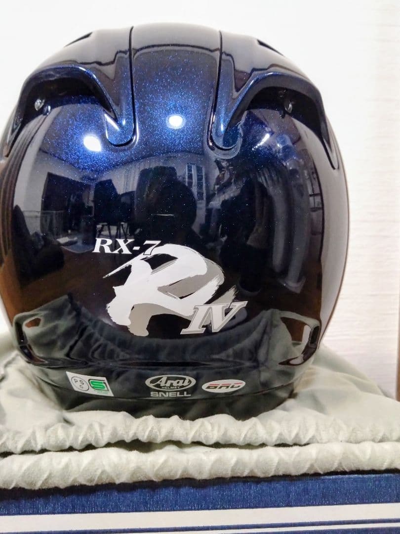 Arai ヘルメット RX-7RR4リミテッド(59-60)ダークブルー