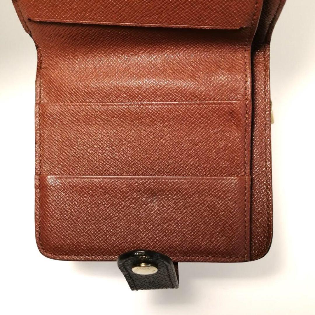 たぬきち　LOUIS VUITTON モノグラム コンパクトジップ　財布