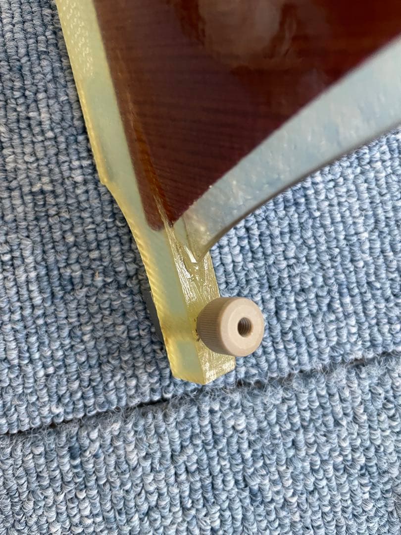 ロングボード ベージュ フィン付き　送料込み