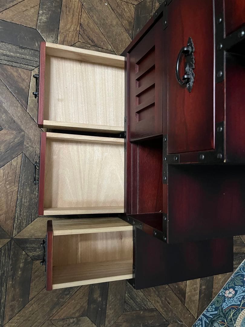 階段箪笥 インテリア 昭和レトロ 当時物 和箪笥 民芸調家具 アンティーク