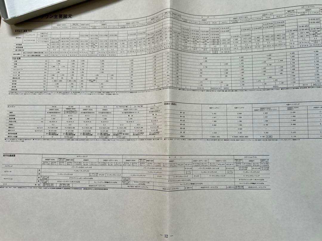 TOYOTA トヨタ CROWN クラウン カタログ アルミケース付き タクシー