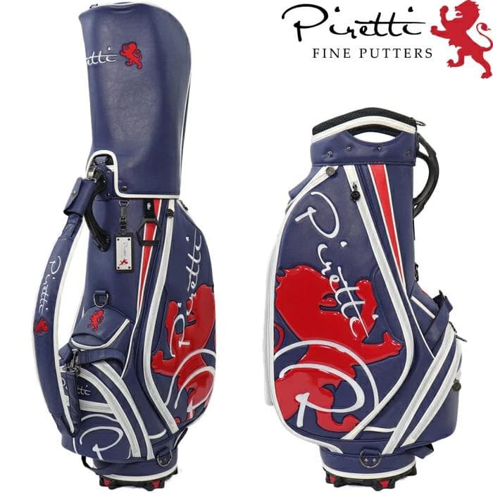 【新品】ピレッティ PR-CB0011 キャディバッグ トリコロール 9型