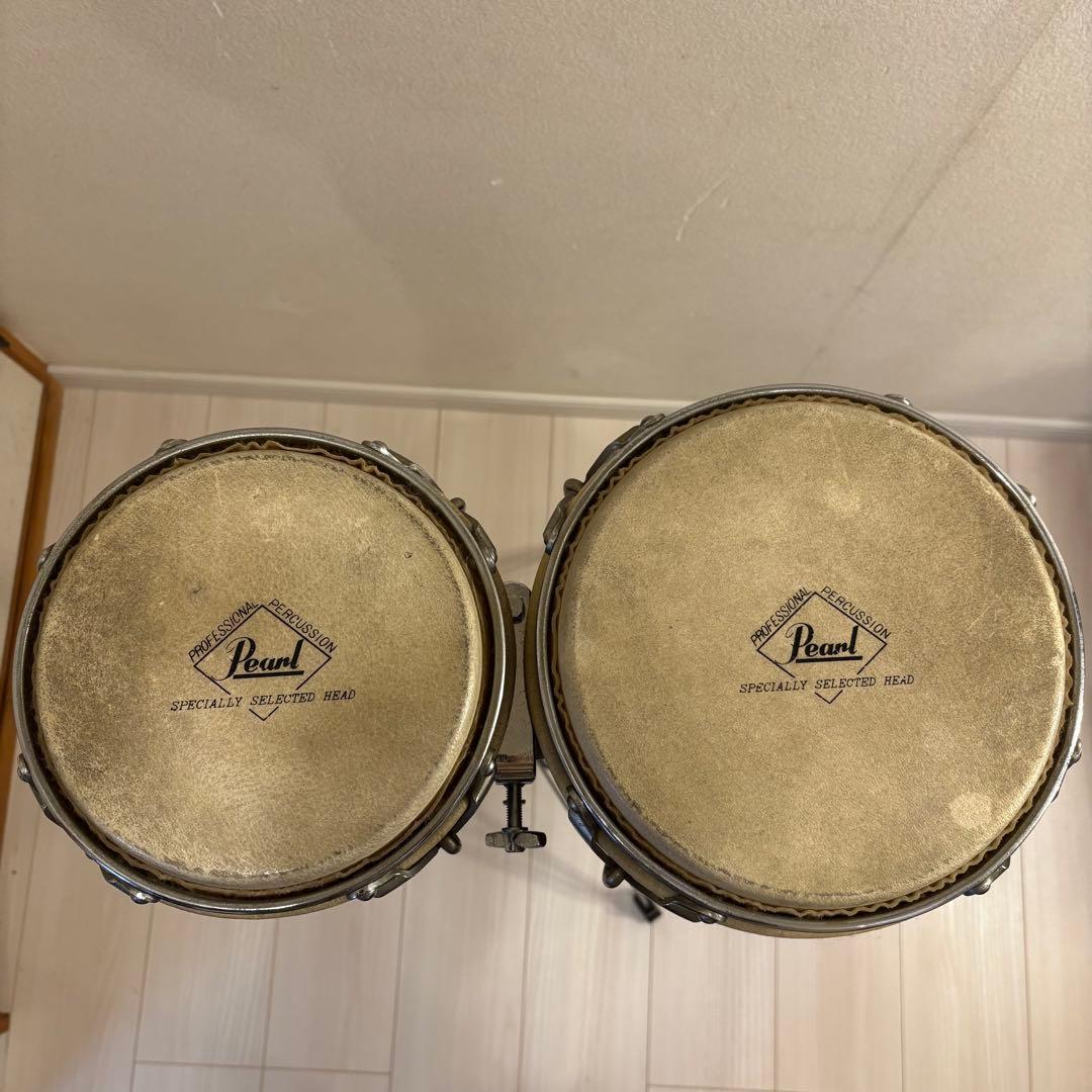 う*う様 【スタンド付】Pearl パール ボンゴ プロフェッショナル パーカッ