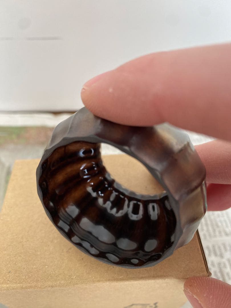 マグマグラス　まんじゅうストライプ　FEUERHAND LU アイロングレー