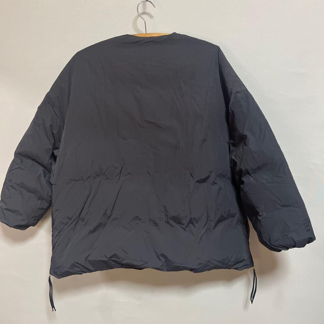 ピュアルセシン　フレンチダックダウンサイドジップジャケット　スミクロ