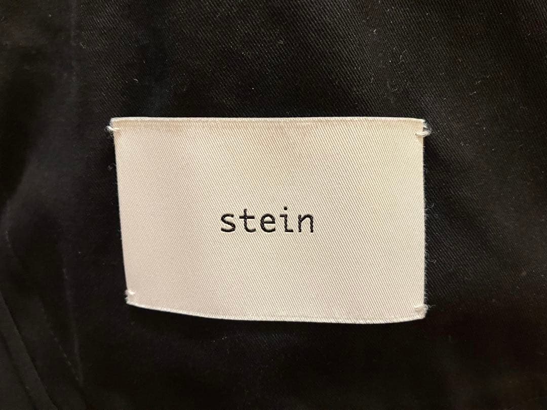 stein/シュタイン OVERSIZED TRENCH COAT ブラック L